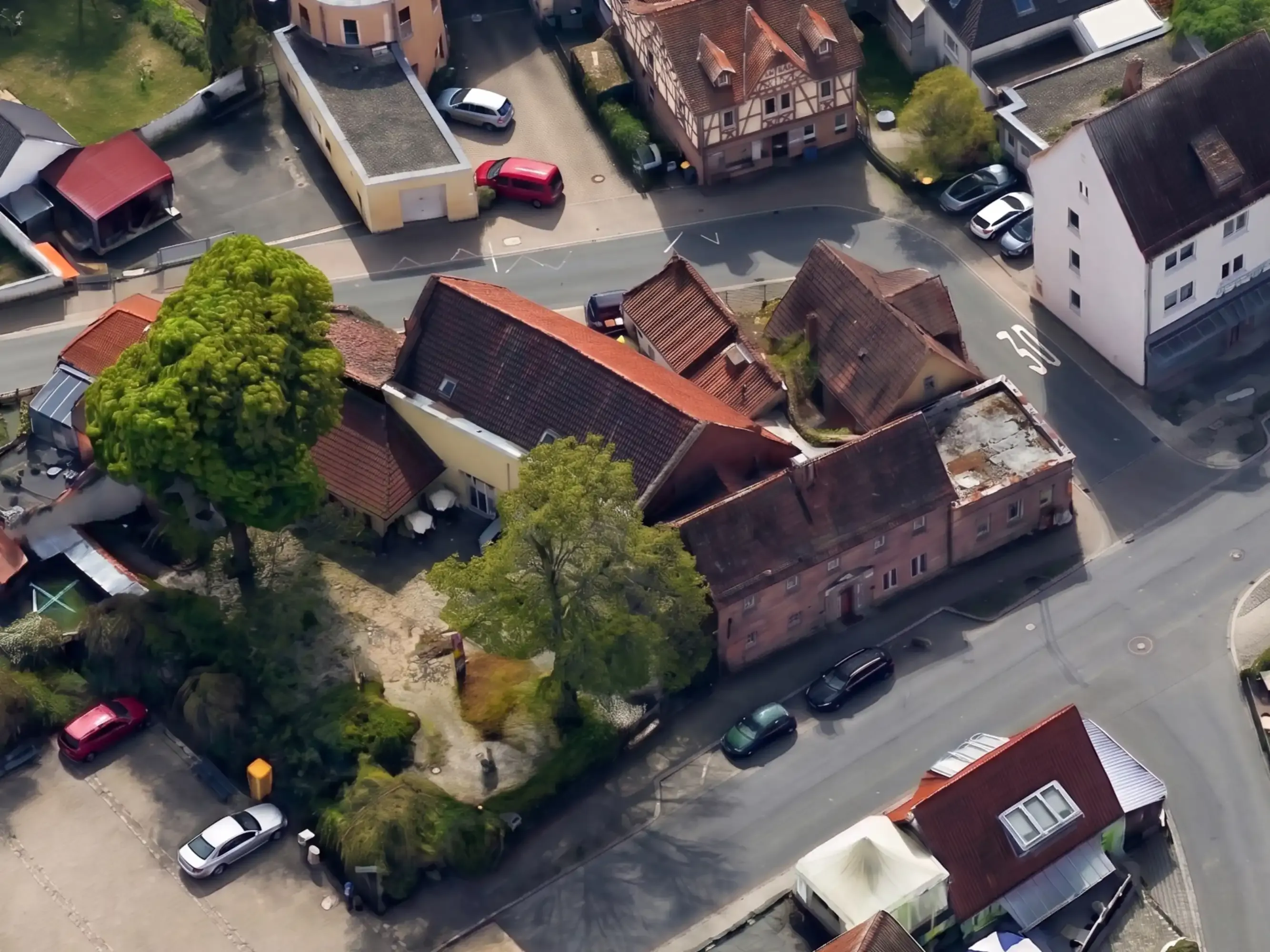 Vermessung eines Restaurantkomplexes in Nürnberg - Digitale Bestandsaufnahme und BIM-Planung