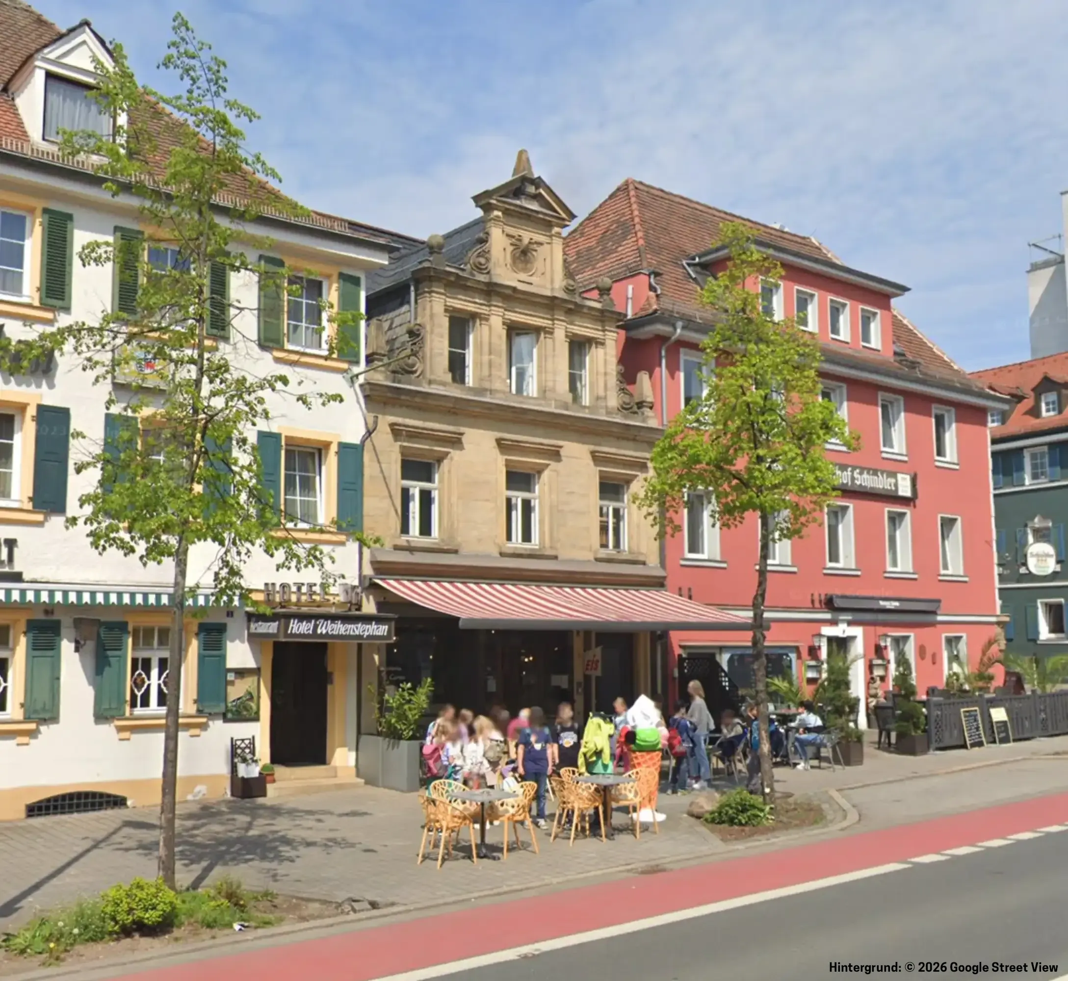 Vermessung einer Stadtvilla mit Ladengeschäft in Bayreuth - Digitale Bestandsaufnahme und BIM-Planung